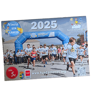 Calendario solidario carreras Niños sin Cáncer 2025